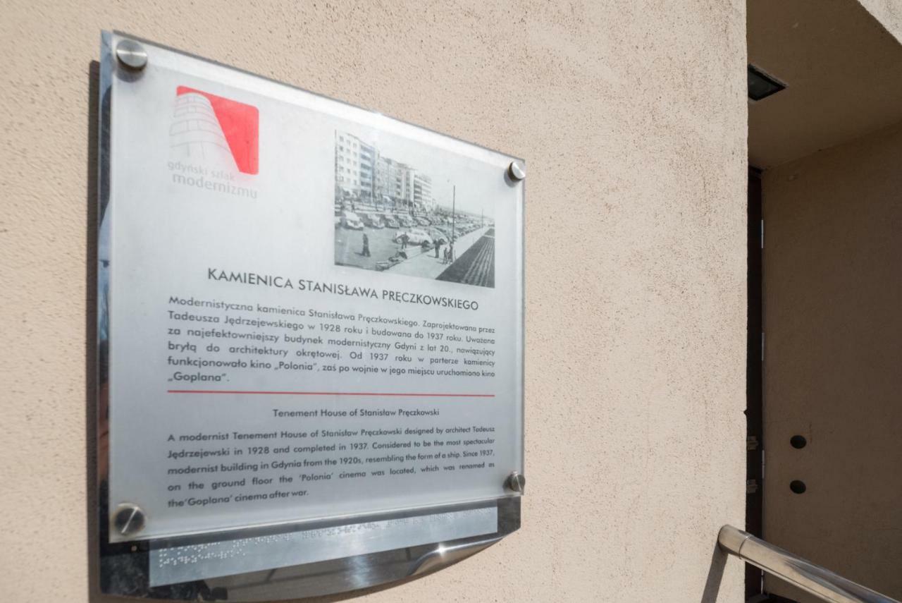 Apartamento Skwer Kosciuszki Gdynia Exterior foto